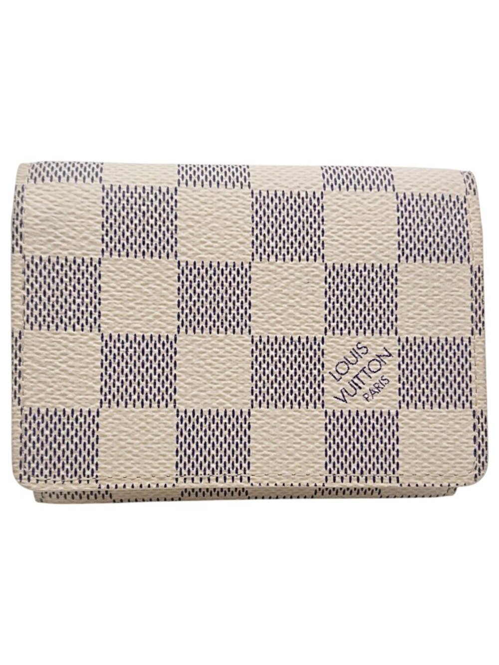Louis Vuitton Damier Azur Envelope Business Card Holder Case
